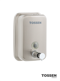 TOSSEN MN-500 M (Steel Line) - механический диспенсер жидкого мыла 211060