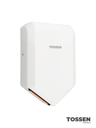 TOSSEN HS 1310 MW (White Classic) - высокоскоростная сушилка для рук (ABS-пластик) 300043