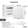 TOSSEN HS 1013 MW (Arctic white) - сушилка для рук 300012 - фото 7217