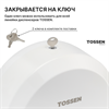 TOSSEN D-7316 PW (White classic) - диспенсер туалетной бумаги 211037