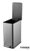TOSSEN MV 1500 M - прямоугольное мусорное ведро, 15л. 211109